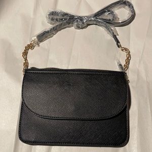 14 th & union black clutch multi pockets